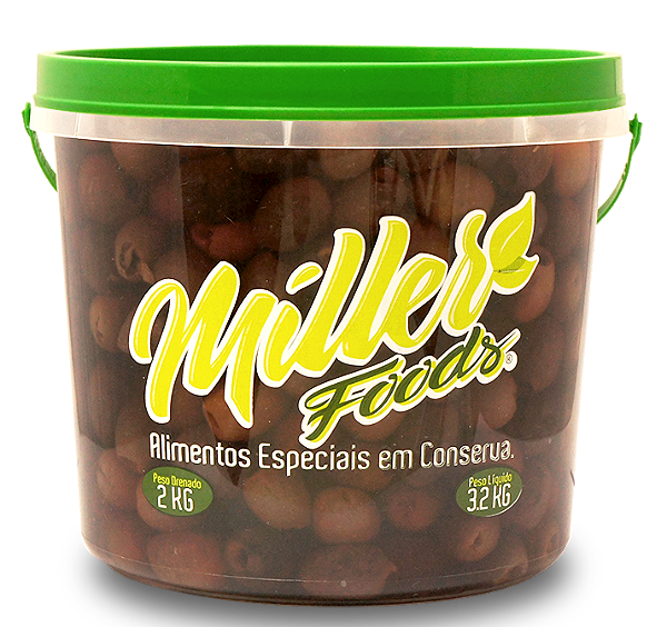 Azeitona Preta Sem Caroço 1,8 kg