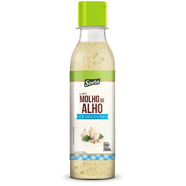 Molho de Alho Chimichurri Soeto 200 ml