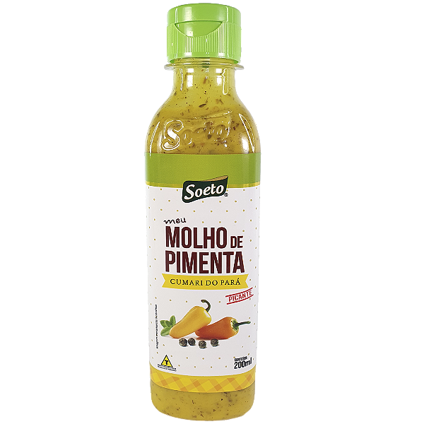 Molho de Pimenta Cumari do Pará Soeto 200 ml