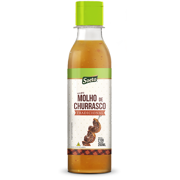 Molho para Churrasco Soeto 200 ml