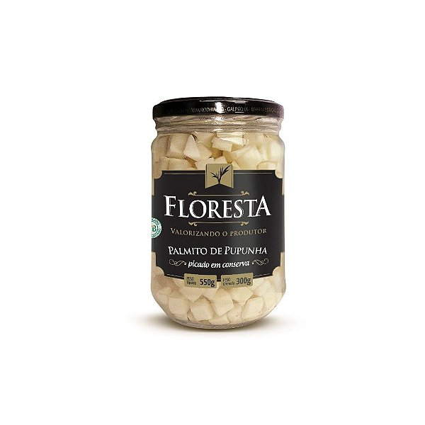 Palmito de Pupunha Picado Floresta 300 g