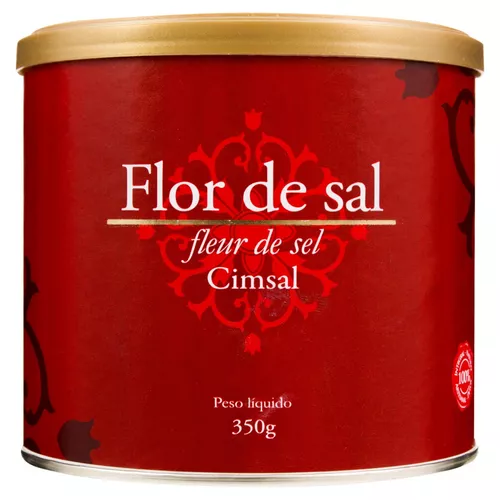 Flor De Sal Cimsal Lata 350 g
