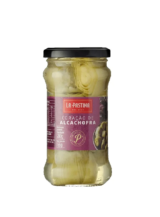 Coração De Alcachofra Em Conserva La Pastina Vidro 165g