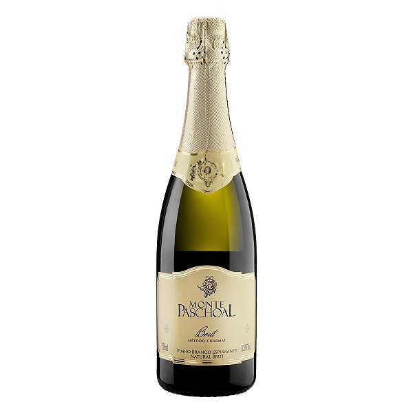 Espumante Brasileiro Branco Brut Monte Paschoal Chardonnay Pinot Noir 750ml