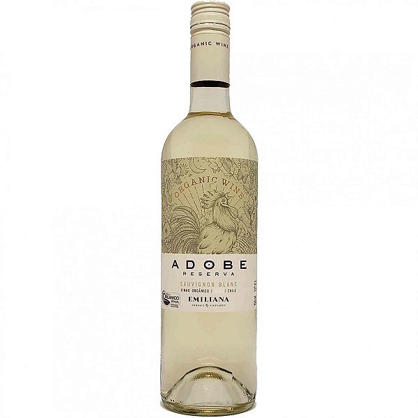 Vinho Emiliana Sauvagnon Blanc Orgânico Adobe 750ml