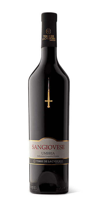 Vinho Tinto Seco Terre De La Custodia Umbria Igt Sangiovese 750 ml