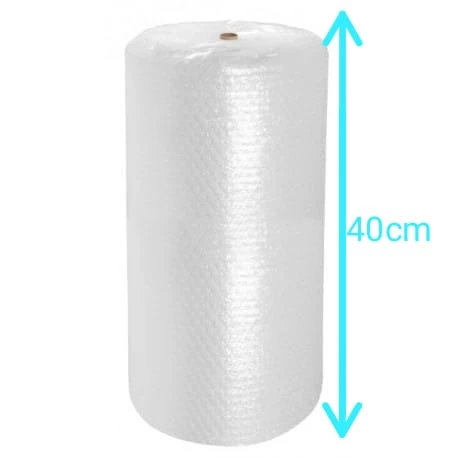 Bobina de plástico bolha 43 cm X 100 m 20micras EXCELENTE QUALIDADE, ENTREGA IMEDIATA