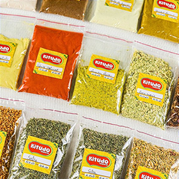 Kit Sabores do Dia a Dia - 13 Temperos - 100g