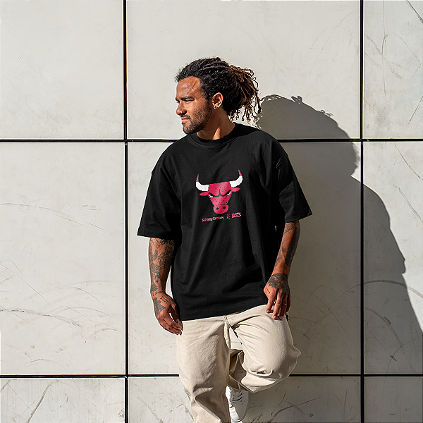 Camiseta Oversized Chicago Bulls