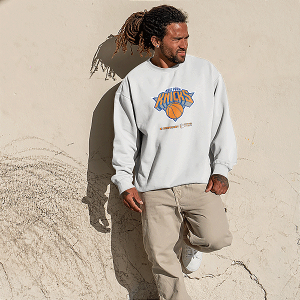 Moletom gola careca Knicks