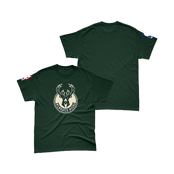 Camiseta Tradicional Milwaukee Bucks