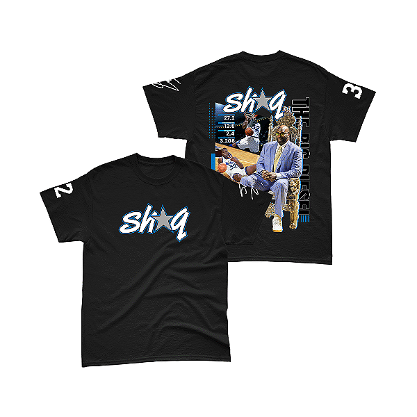 Camiseta Plus Size Shaquille O'Neal