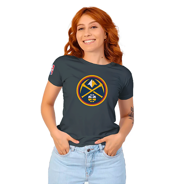 Camiseta Baby Look Denver Nuggets