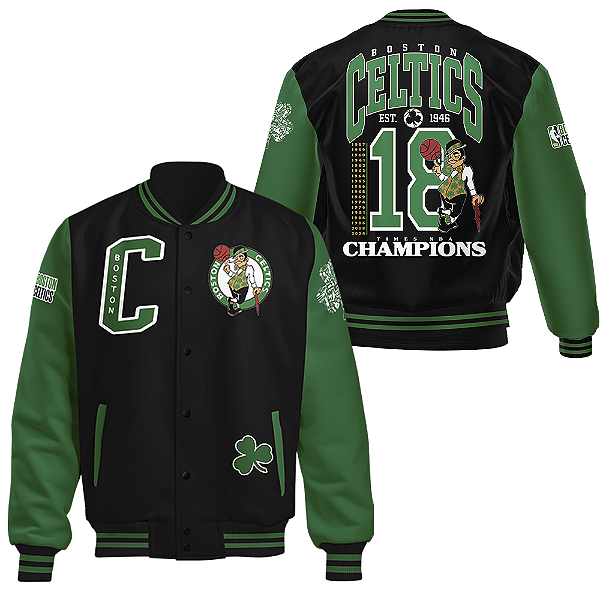 Jaqueta Boston Celtics exclusiva
