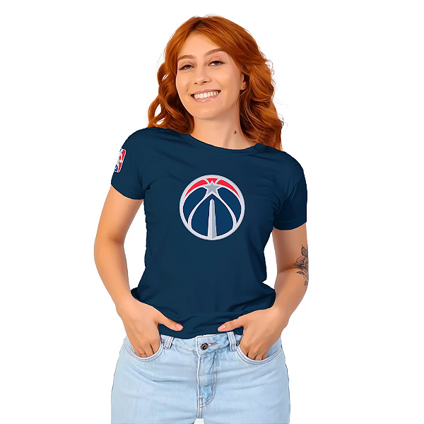 Camiseta Baby Look Washington Wizards