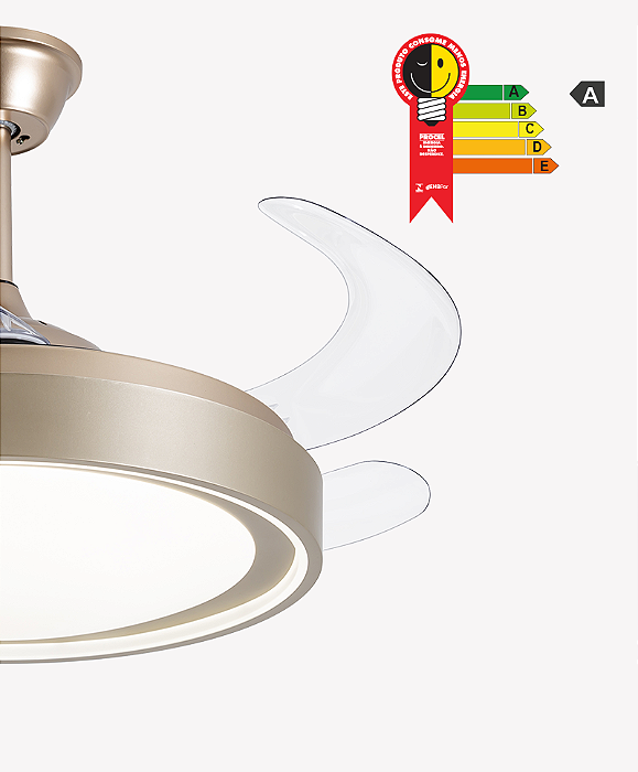 VENTILADOR AIR GOLD DIMERIZAVEL