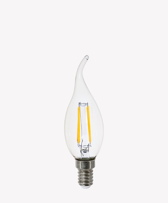 Lâmpada Glass Chama | 4W | E14