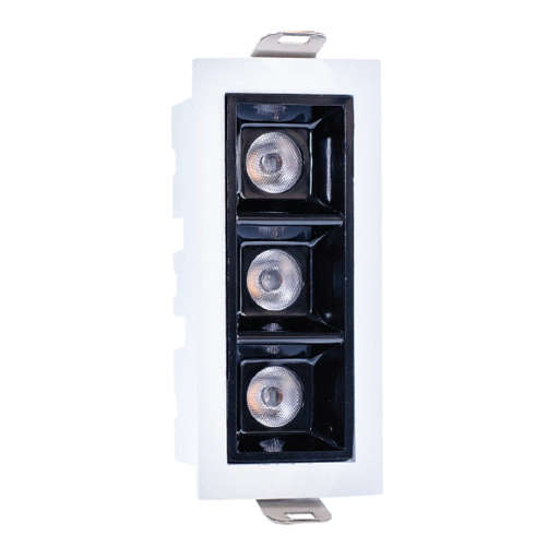 Spot Iris Embutir Direcionável 6W 2700K