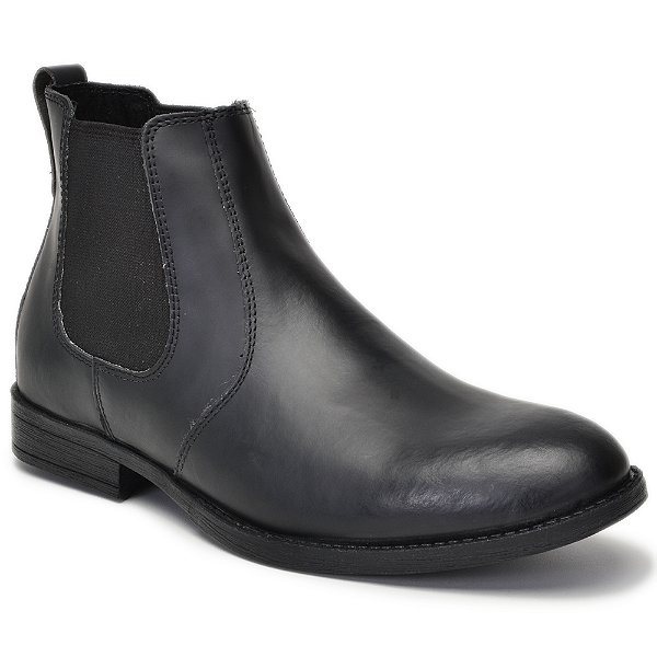 Botina Chelsea Masculina XE 3000 Couro Legítimo Macia Moderna Brete Boots