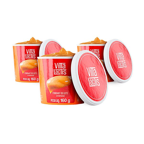Fondant de Leite - 3 Potes