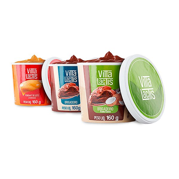 Kit Vitta Lactis - 3 Sabores Irresistíveis Sem Adição de Açúcares