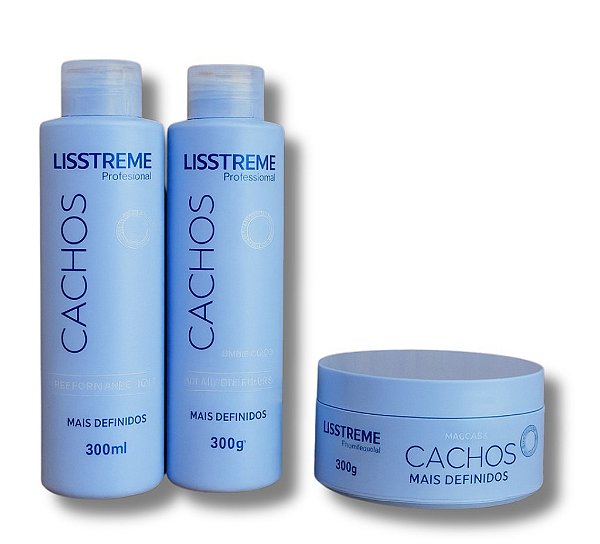 Kit Cachos Lisstreme 300ml