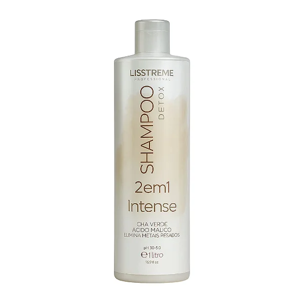 Shampoo Detox 2 em 1 1000ml - Lisstreme Profissional