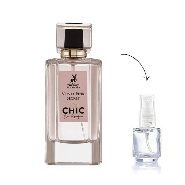 Chic Velvet Pink Secret - Decante 5ml - Maison Alhambra