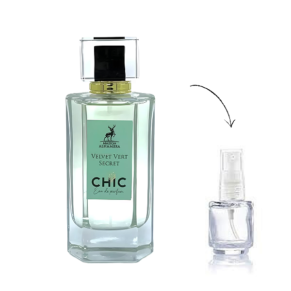 Chic Velvet Vert Secret - Decante 5ml - Maison Alhambra