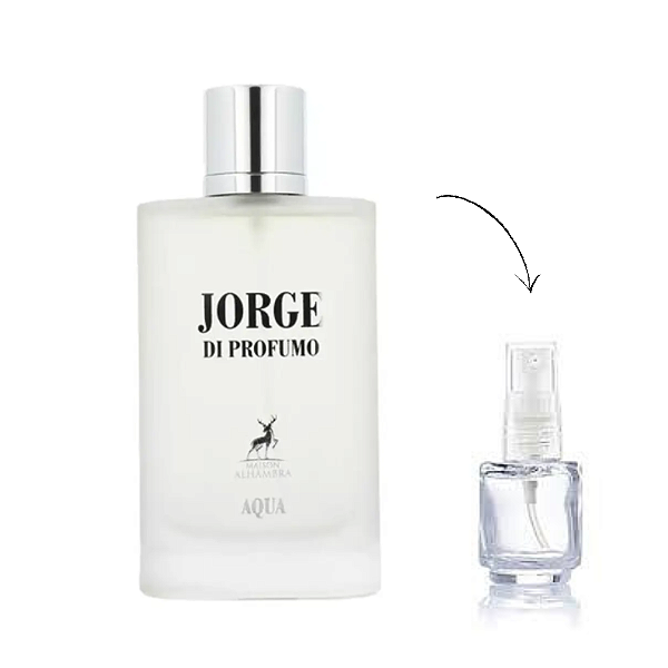 Jorge di Profumo Aqua - Decante 5ml - Maison Alhambra