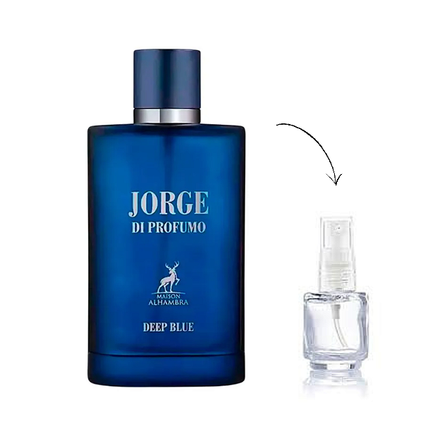 Jorge di Profumo Deep Blue - Decante 5ml - Maison Alhambra