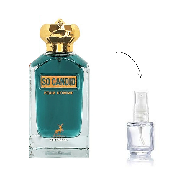 So Candid Pour Homme - Decante 5ml -  Maison Alhambra