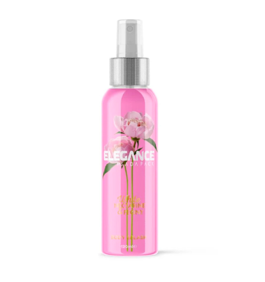 White Nectarine and Peony - Body Splash 120ml - Elegance
