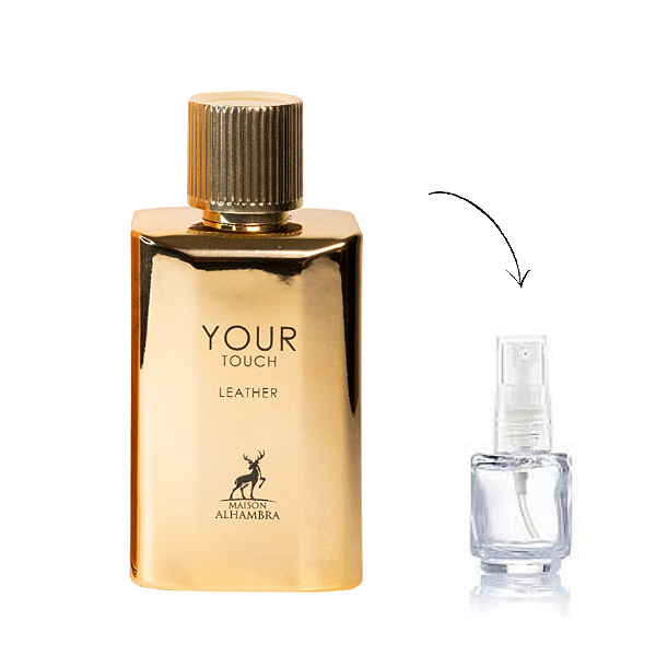 Your Touch Leather - Decante 5ml - Maison Alhambra