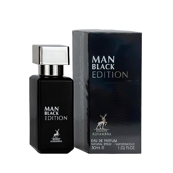 Man Black Edition - EDP  30ml - Maison Alhambra