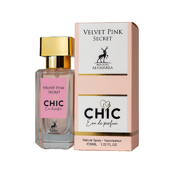 Chic Velvet Pink Secret - EDP 30ml - Maison Alhambra