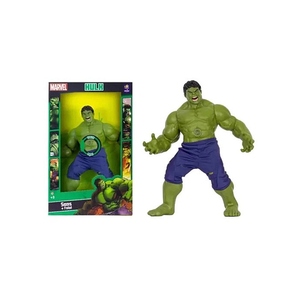 Boneco Incrível Hulk 50 cm 10 Sons