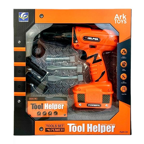 Kit Furadeira Ark Toys Infantil