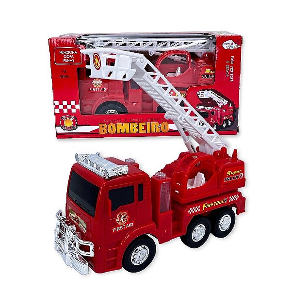 Caminhão dos Bombeiros a pilha