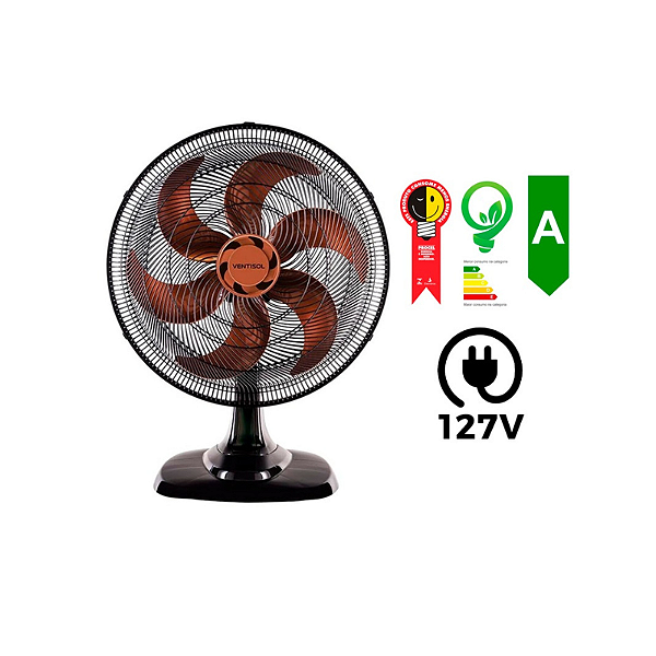 Ventilador Ventisol 50cm 6 pás 127v