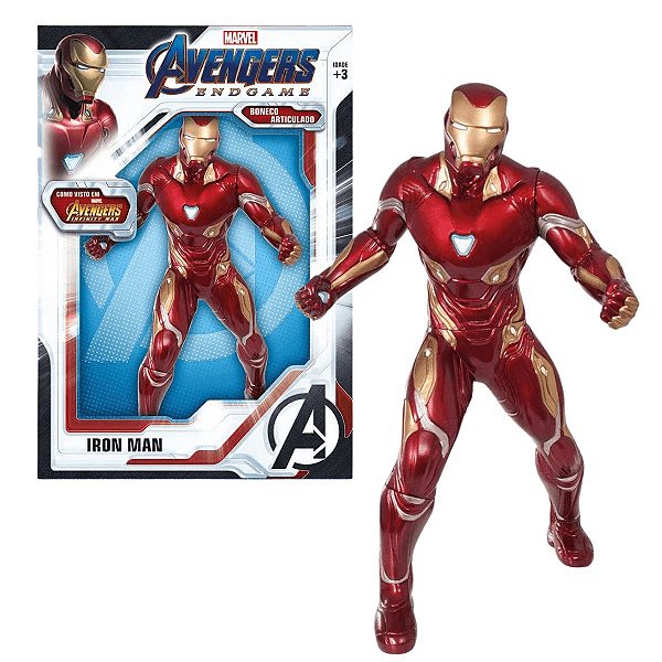 Boneco Homem De Ferro 55cm Mimo Toys