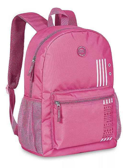 Mochila Escolar de Costas Clio Rosa