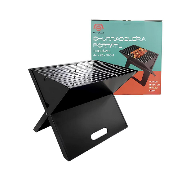 Churrasqueira Portátil Dobrável Mundiart