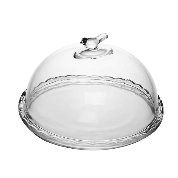 Queijeira Bird 20cm com Tampa Wolff