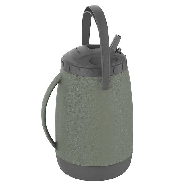 Garrafa Térmica 2,5L Tereré Soprano Verde