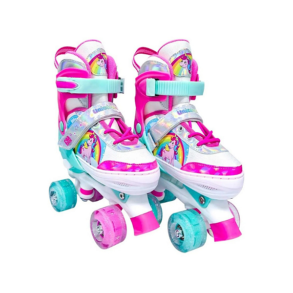 Patins Ajustável Roller Unicórnio