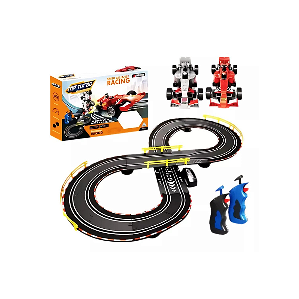 Pista De Carrinho Top Turbo 2 Carrinhos F1
