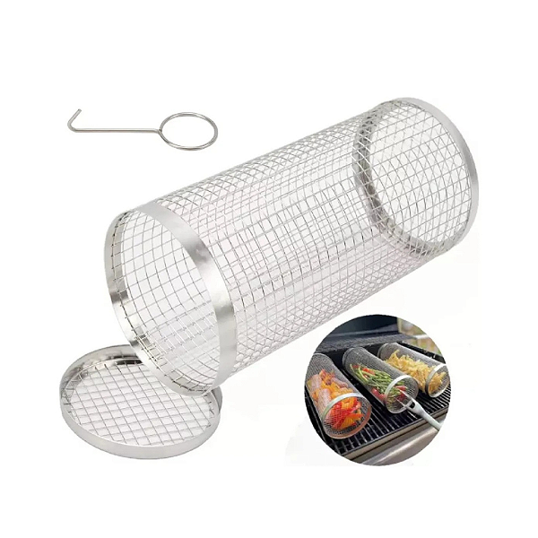 Grelha de Cilindro Aço Inox Clink
