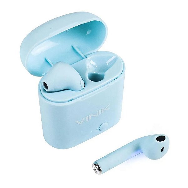 Fone de Ouvido Sem Fio Easy W1 +Tws Azul