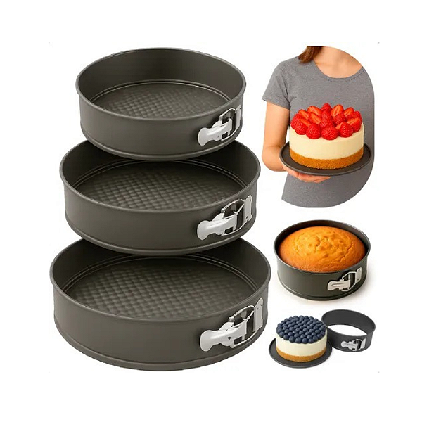 Kit De Formas Antiaderente Quality House
